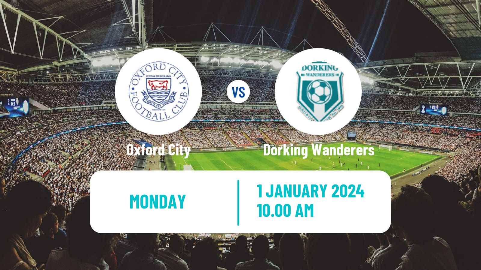 Soccer English National League Oxford City - Dorking Wanderers
