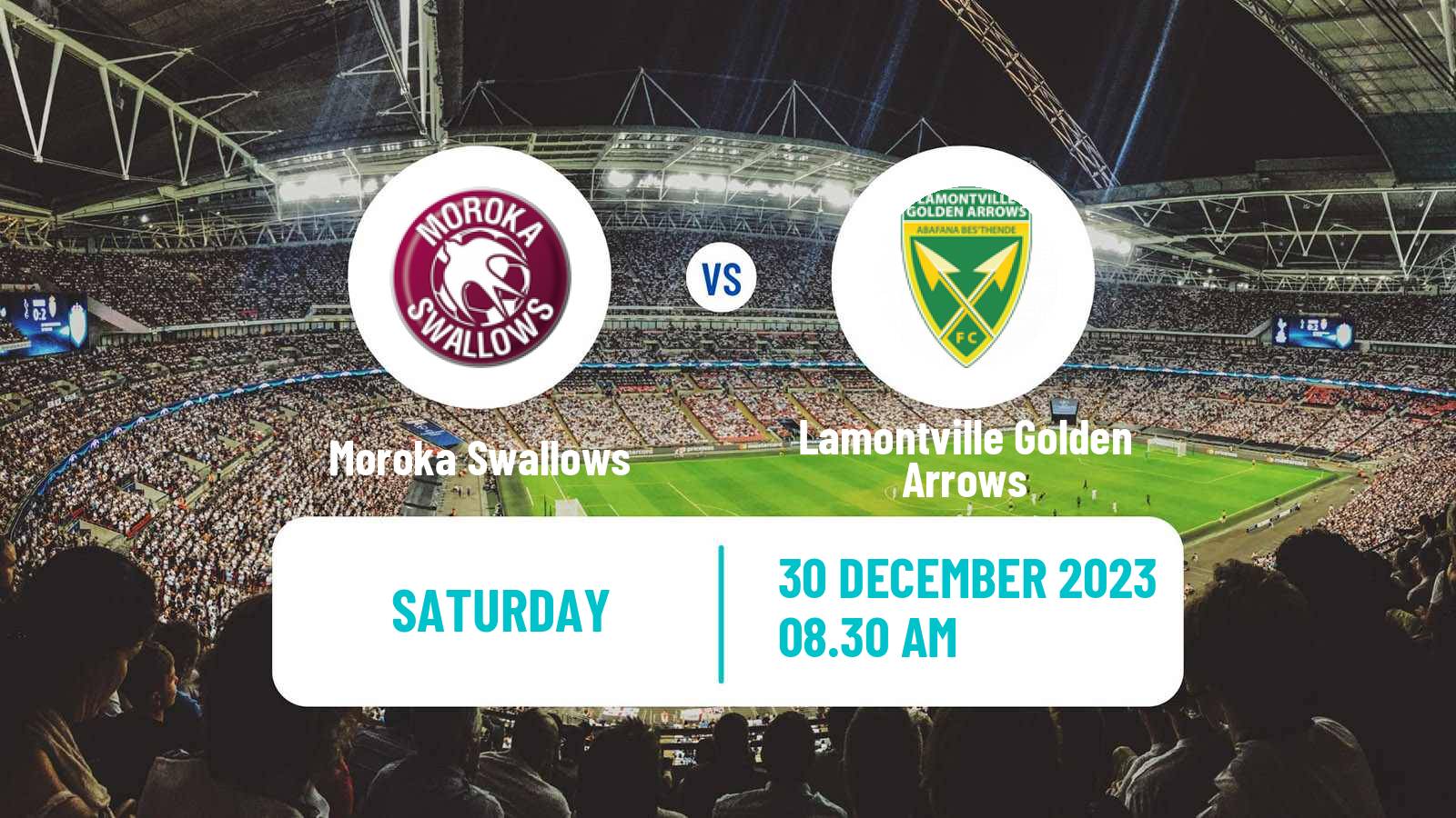 Soccer South African Premier Soccer League Moroka Swallows - Lamontville Golden Arrows