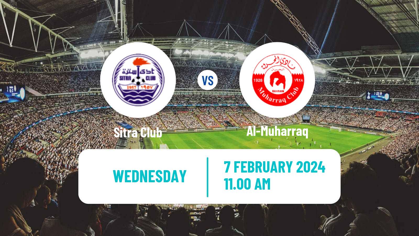Soccer Bahraini Premier League Sitra - Al-Muharraq