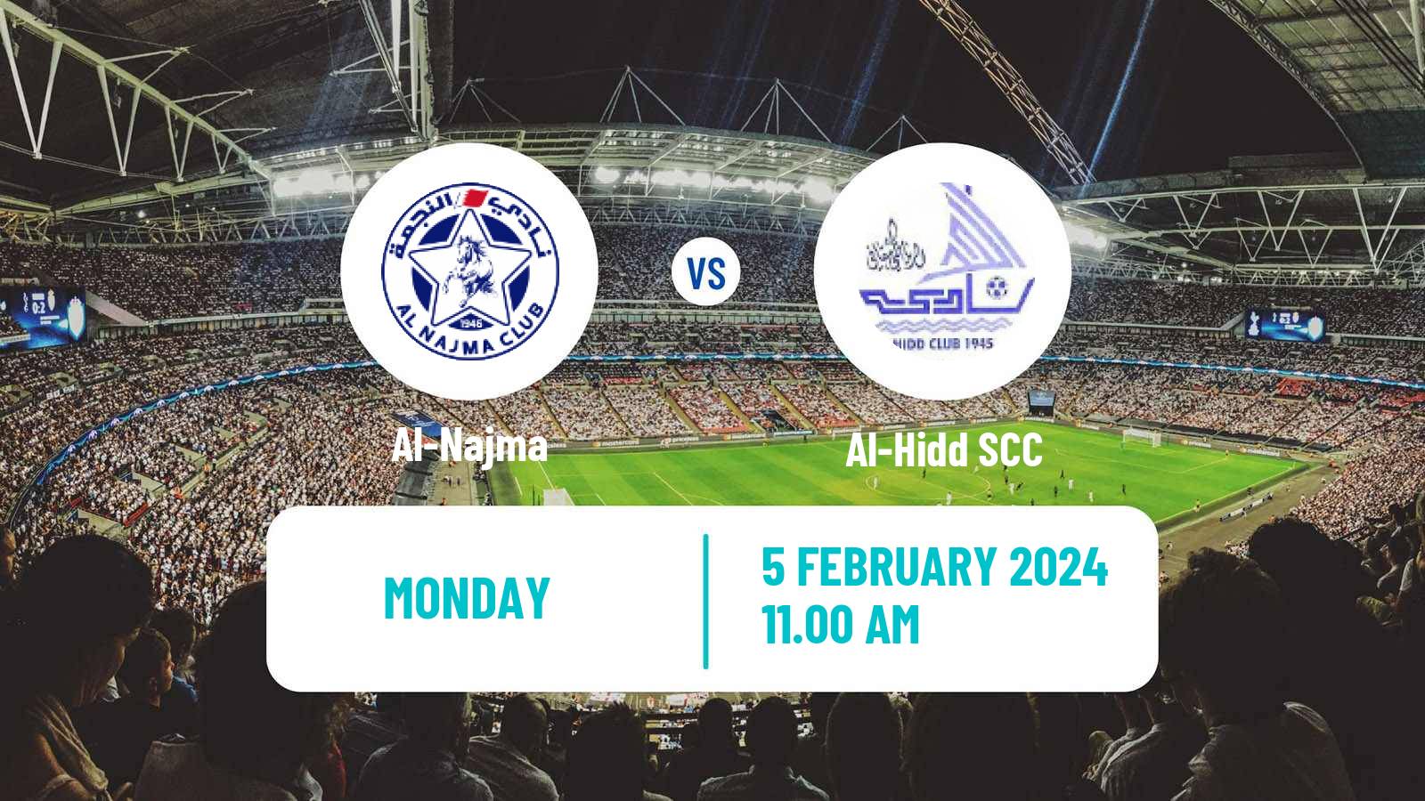 Soccer Bahraini Premier League Al-Najma - Al-Hidd