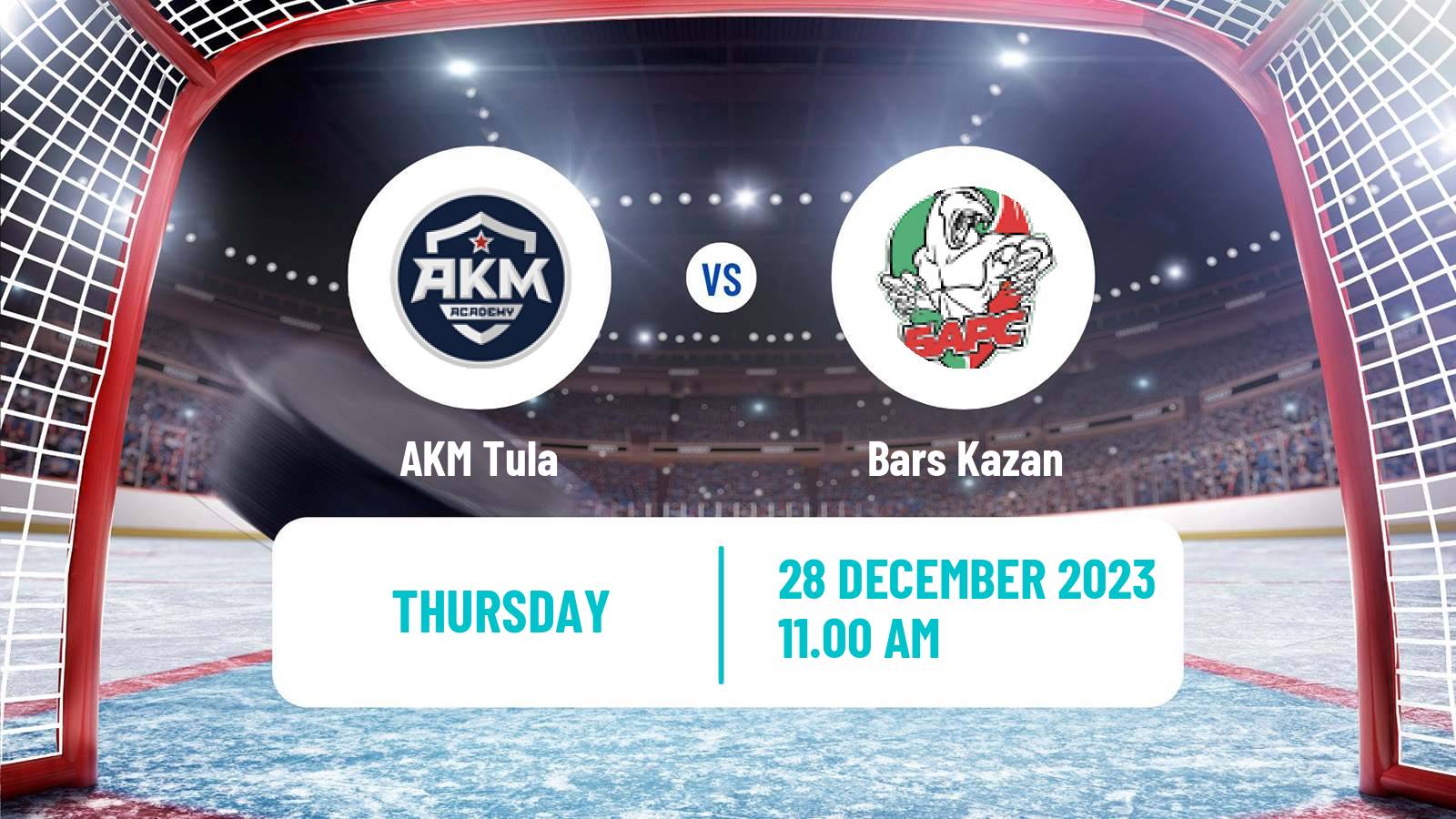 Hockey VHL AKM - Bars Kazan