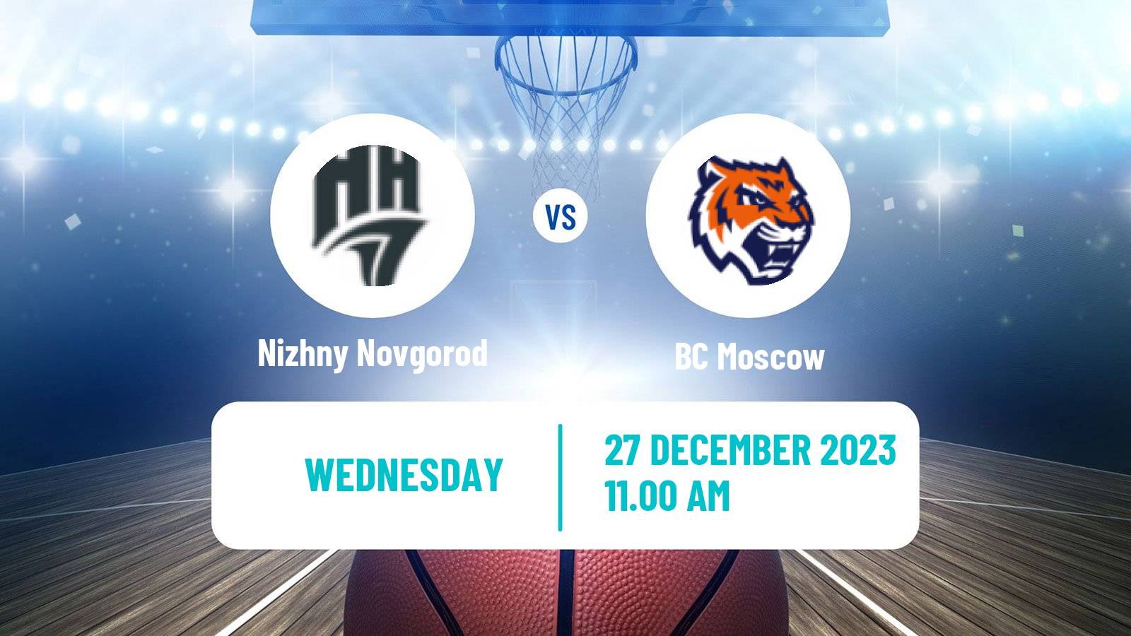 Basketball Russian Cup Basketball Nizhny Novgorod - BC Moscow