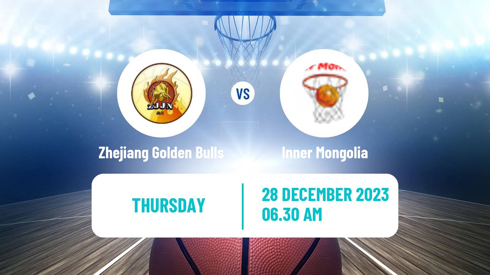 Basketball WCBA Zhejiang Golden Bulls - Inner Mongolia