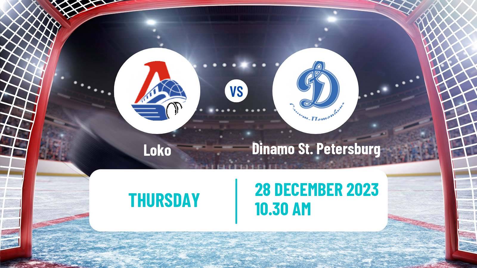 Hockey MHL Loko - Dinamo St. Petersburg