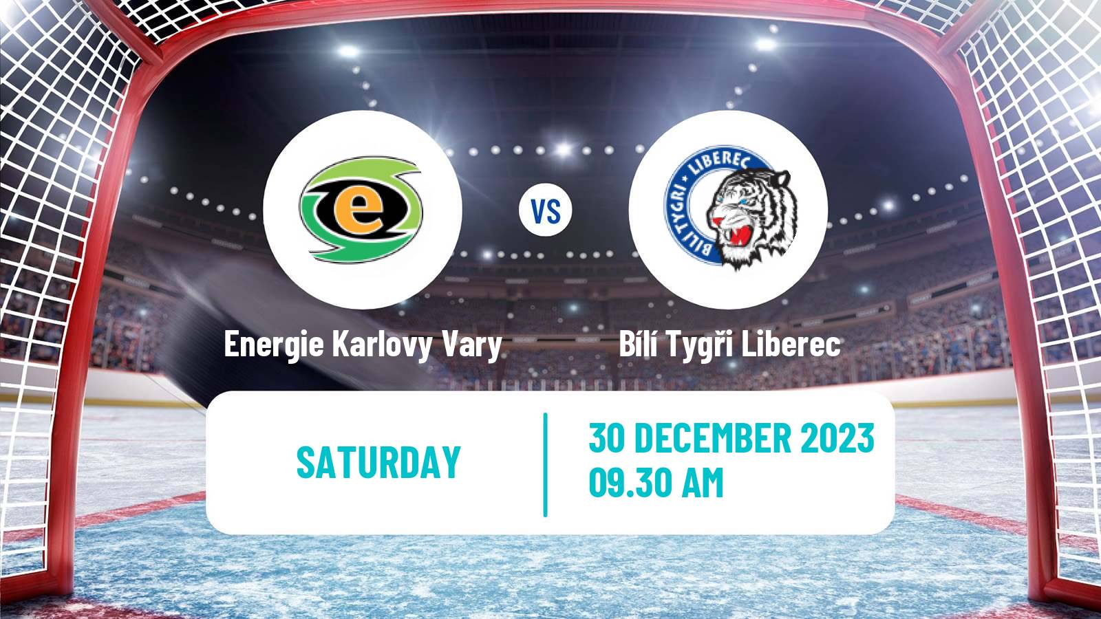 Hockey Czech Extraliga Energie Karlovy Vary - Bílí Tygři Liberec