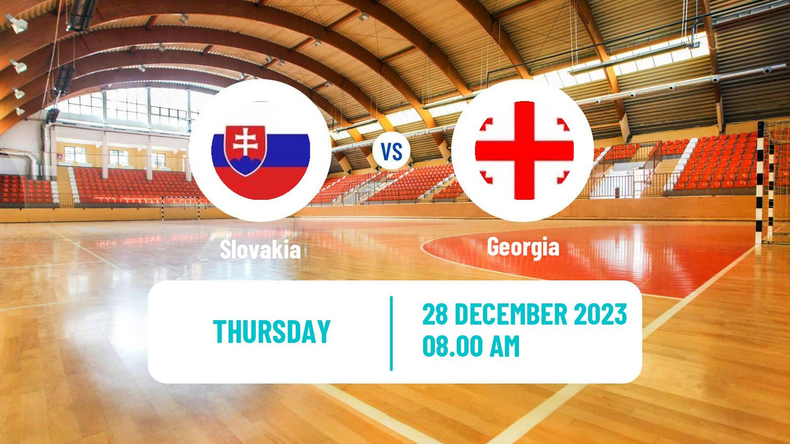 Handball Friendly International Handball Slovakia - Georgia