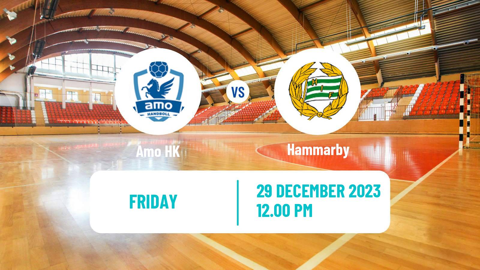 Handball Swedish Elitserien Handball Amo HK - Hammarby