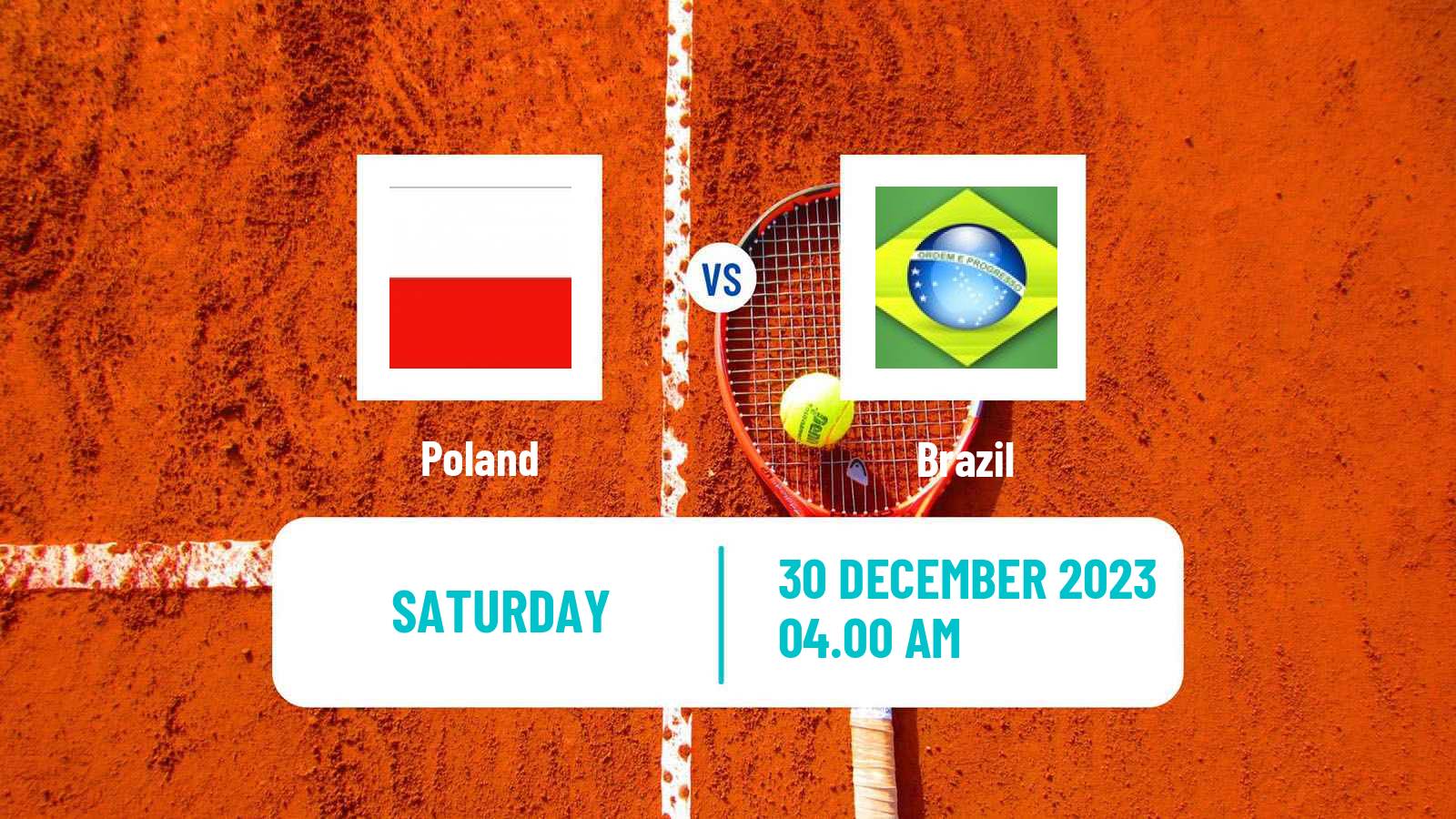 Tennis United Cup Teams Mix Tennis Poland - Brazil