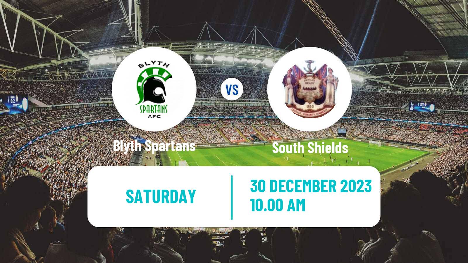 Soccer English National League North Blyth Spartans - South Shields