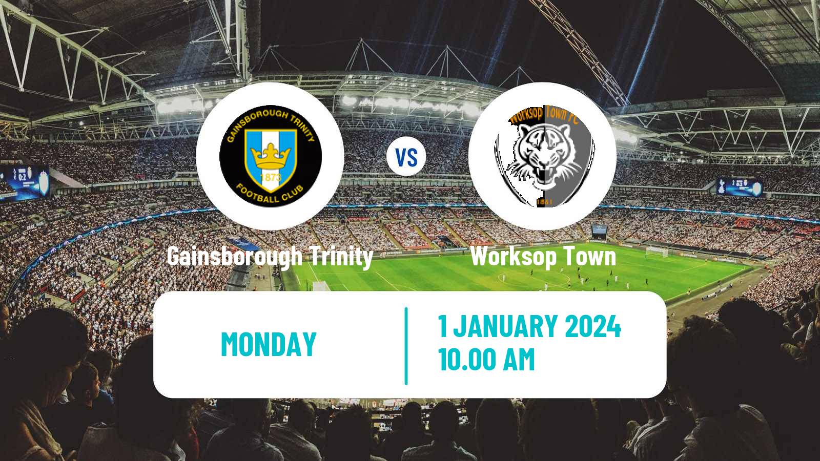 Soccer English NPL Premier Division Gainsborough Trinity - Worksop Town