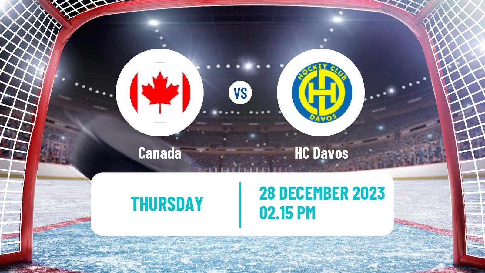 Hockey Spengler Cup Canada - Davos