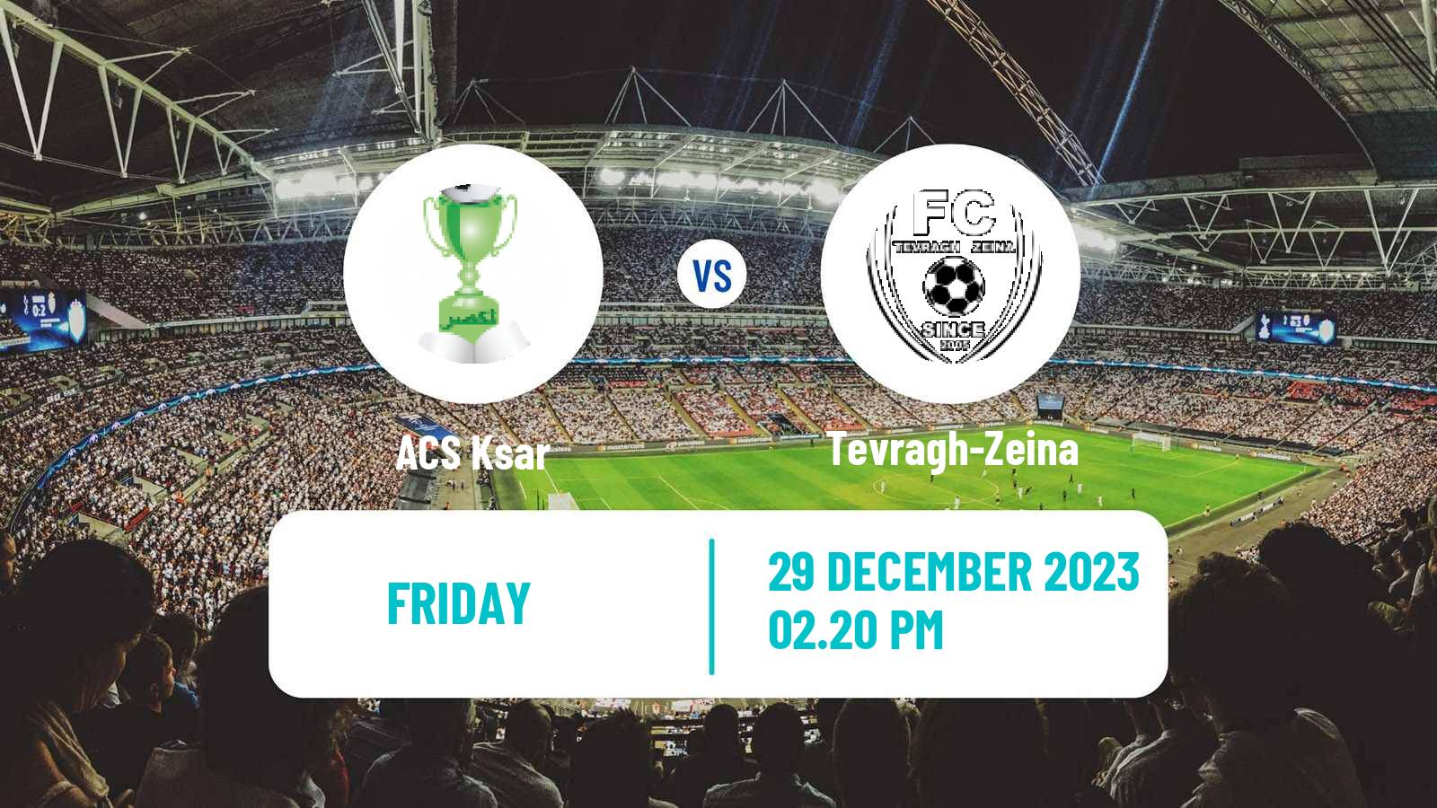 Soccer Mauritania Ligue 1 Ksar - Tevragh-Zeina