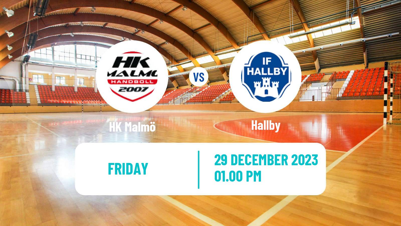 Handball Swedish Elitserien Handball Malmö - Hallby