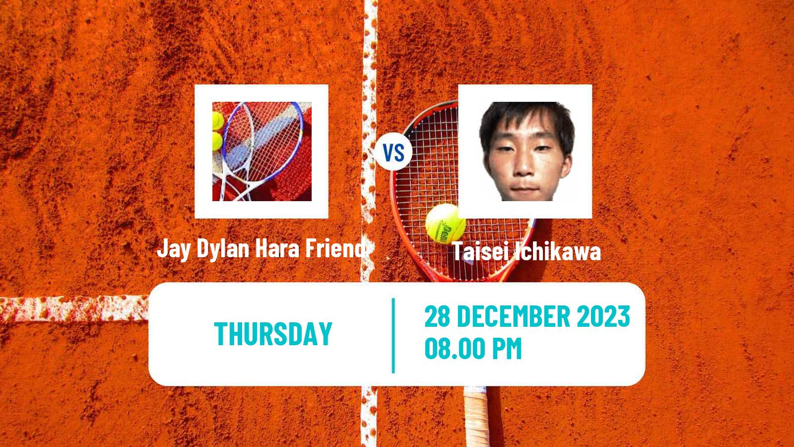 Tennis ITF M15 Yanagawa 2 Men Jay Dylan Hara Friend - Taisei Ichikawa
