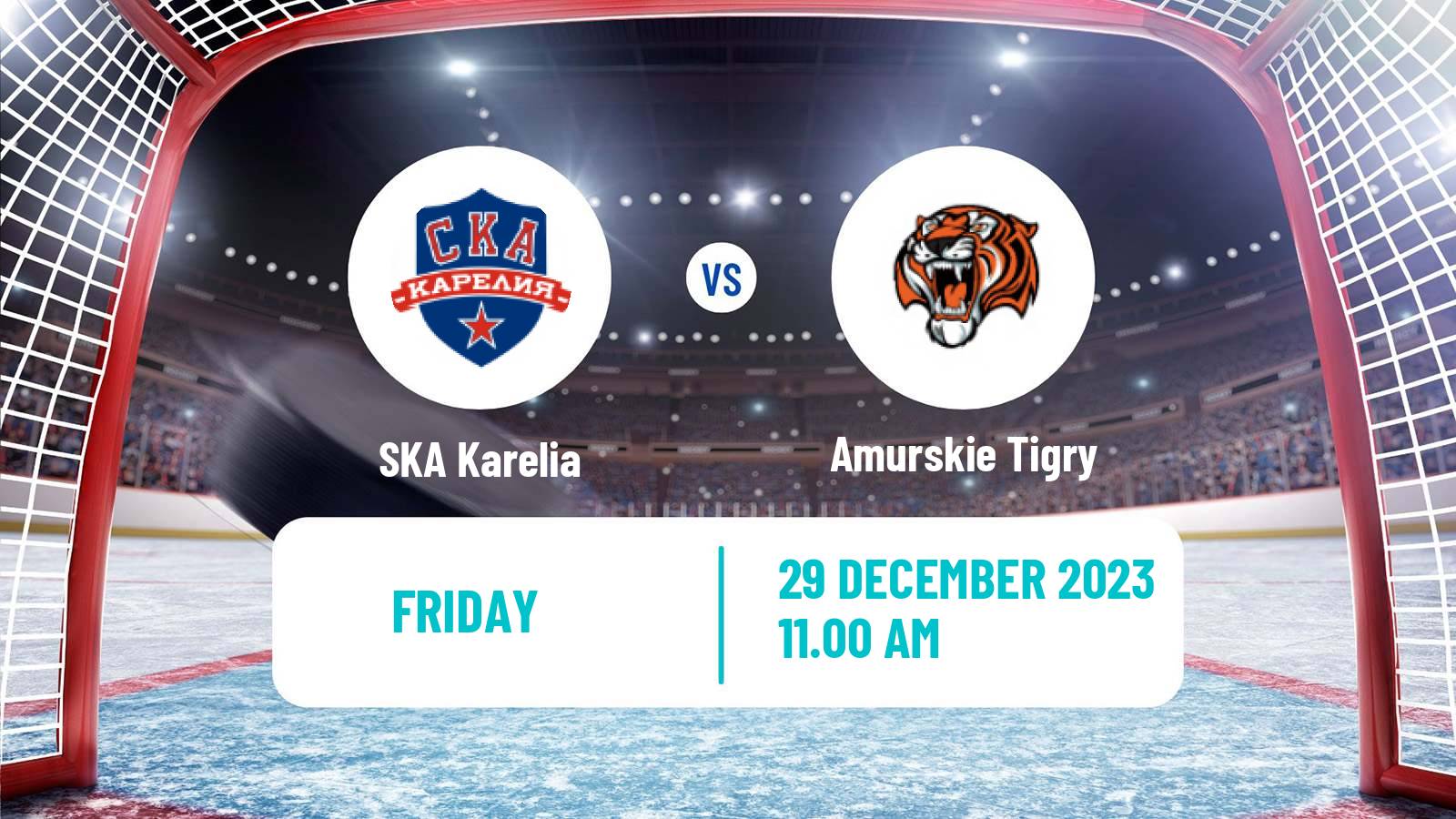 Hockey MHL SKA Karelia - Amurskie Tigry
