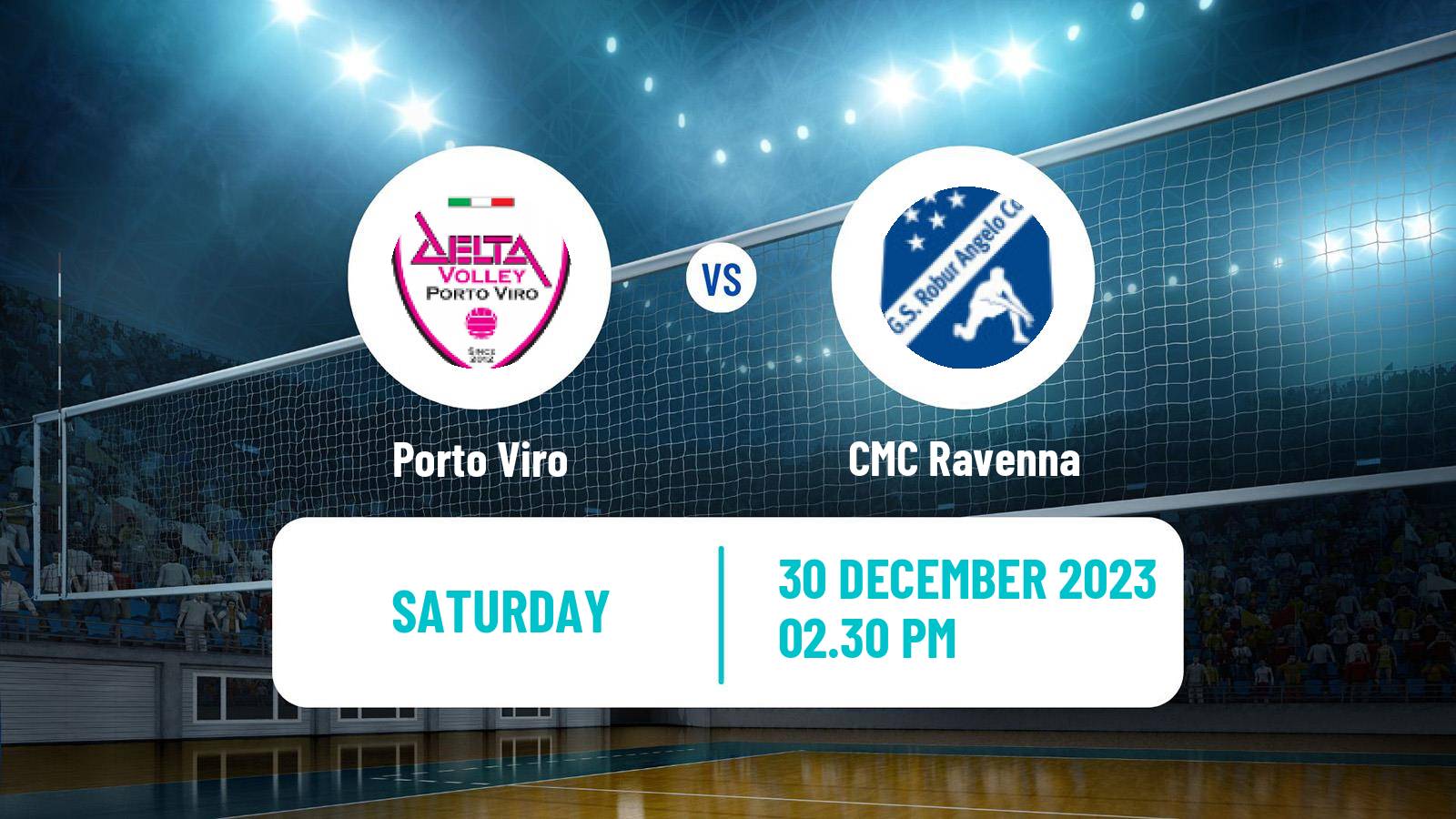 Volleyball Italian Serie A2 Volleyball Porto Viro - CMC Ravenna