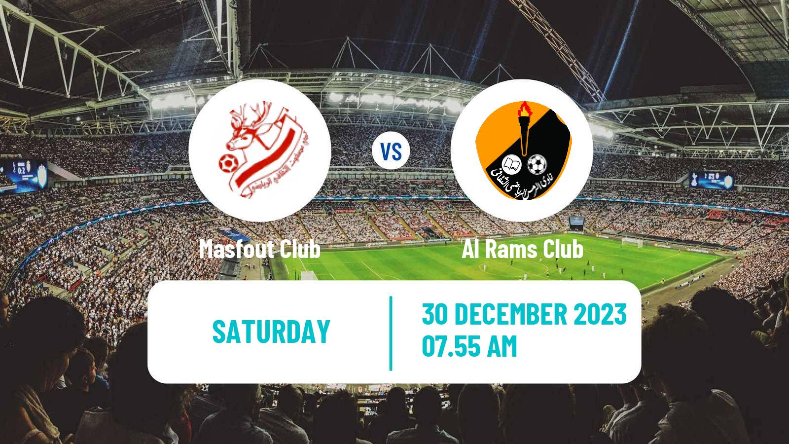 Soccer UAE Division 1 Masfout - Al Rams