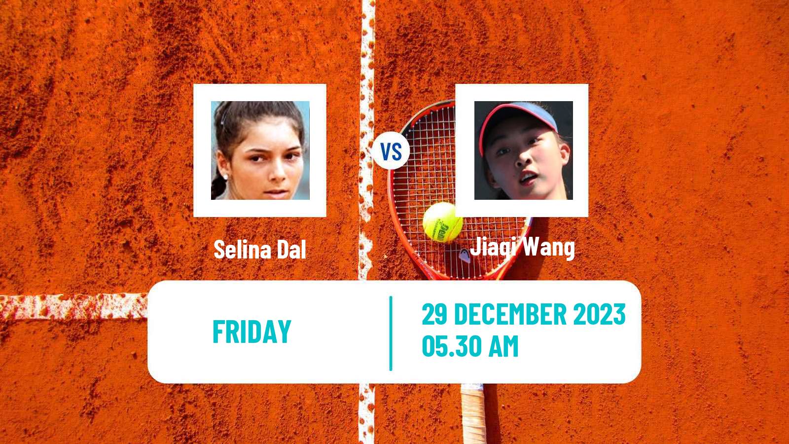 Tennis ITF W15 Monastir 44 Women Selina Dal - Jiaqi Wang