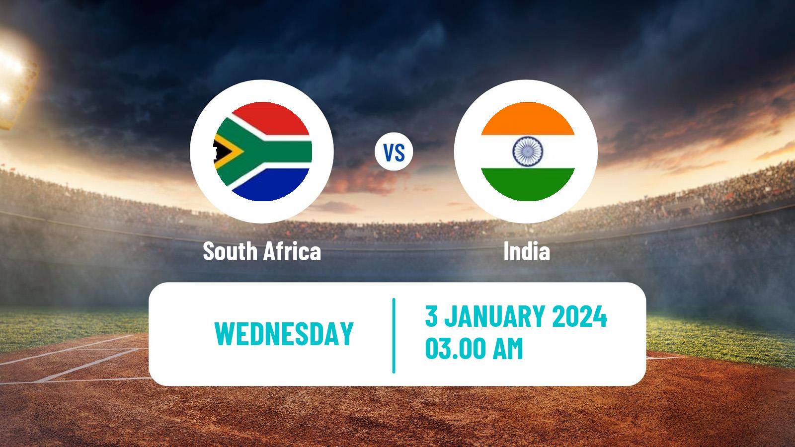 Cricket Test Series South Africa - India