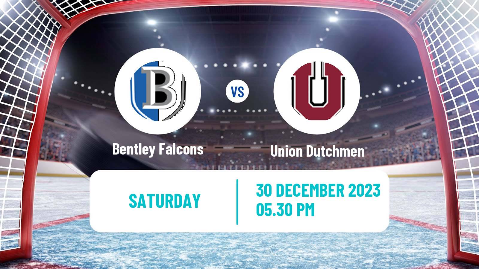 Hockey NCAA Hockey Bentley Falcons - Union Dutchmen