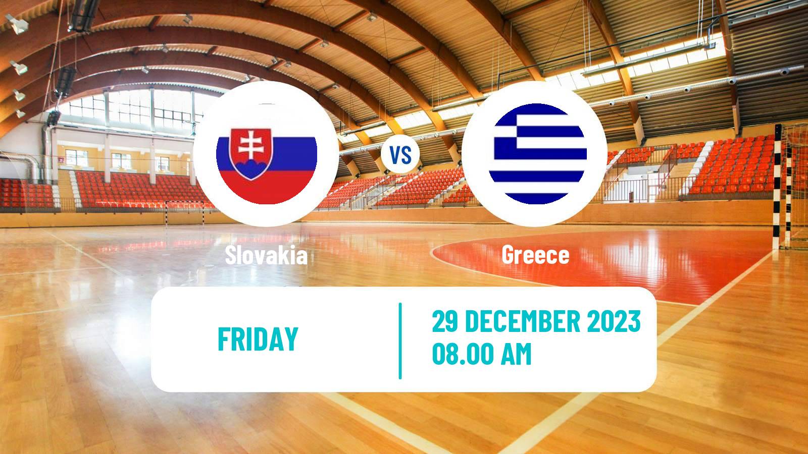 Handball Friendly International Handball Slovakia - Greece