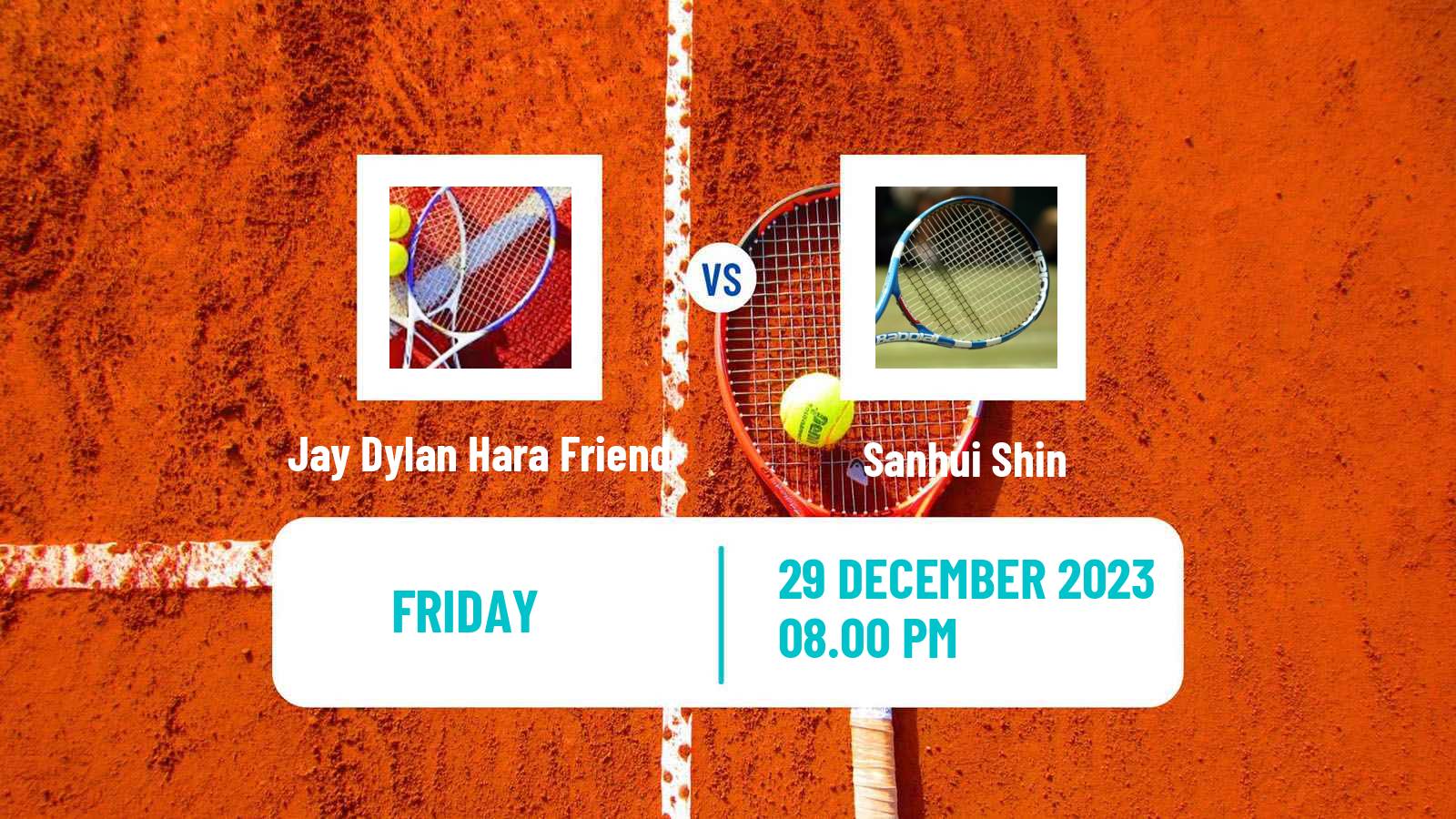 Tennis ITF M15 Yanagawa 2 Men Jay Dylan Hara Friend - Sanhui Shin