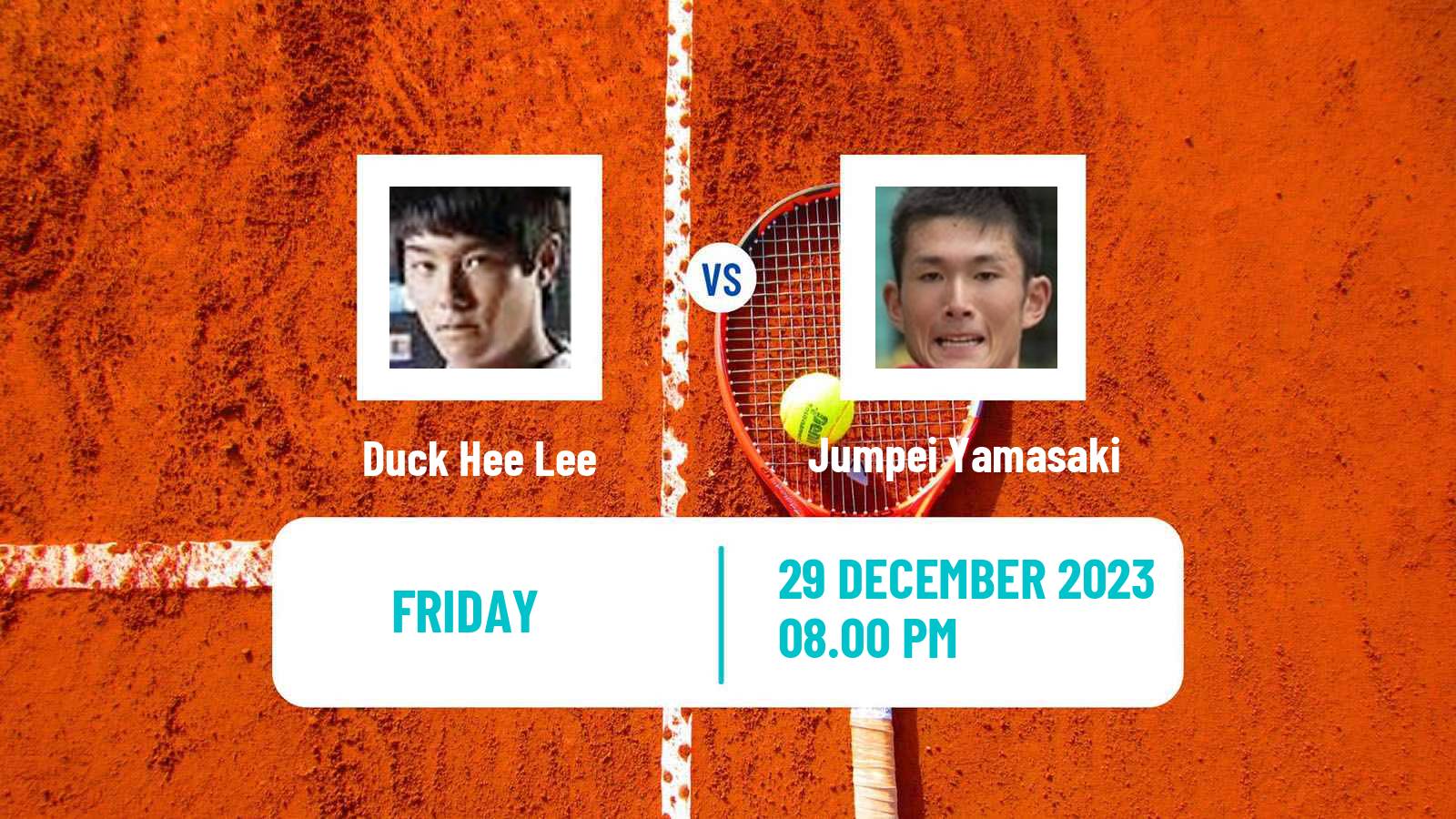 Tennis ITF M15 Yanagawa 2 Men Duck Hee Lee - Jumpei Yamasaki