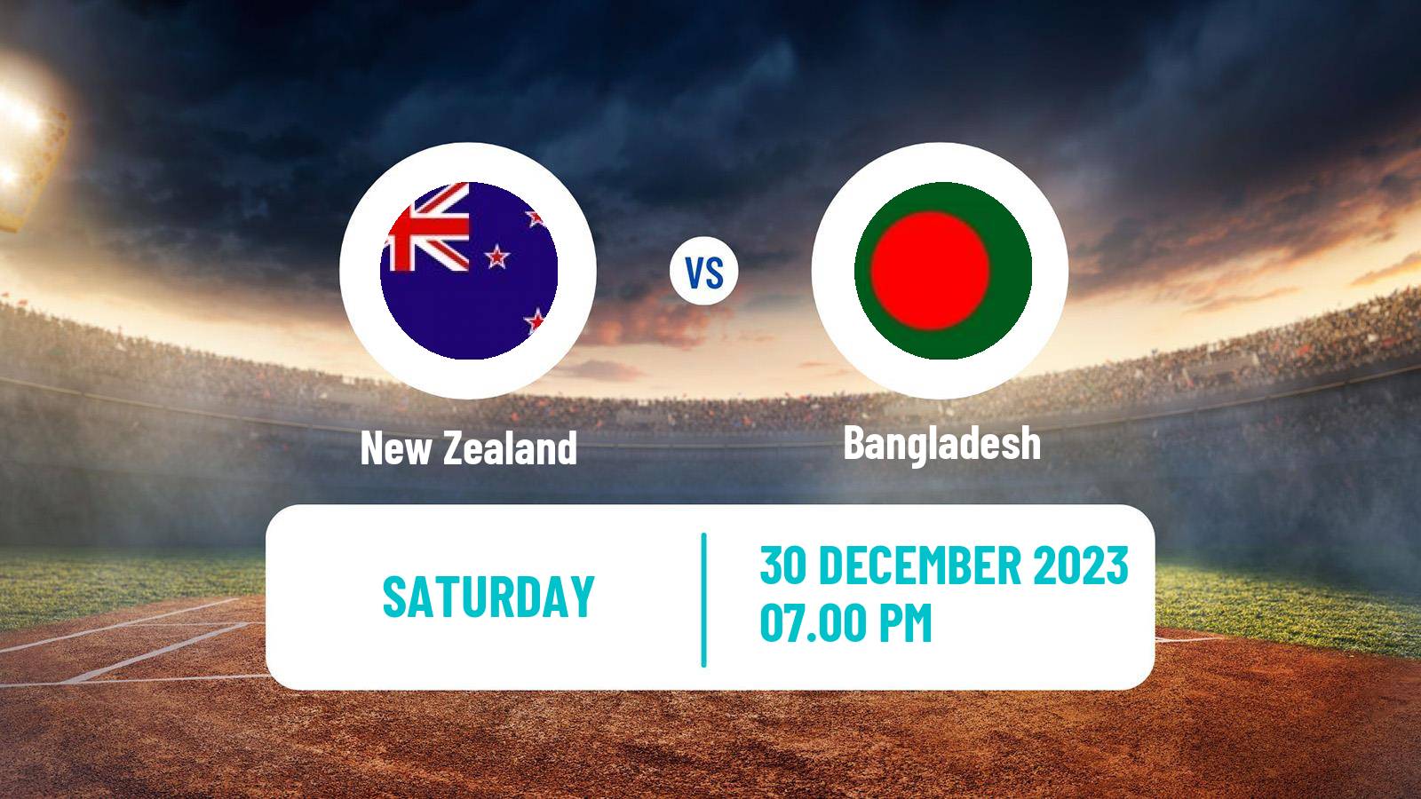 Cricket Twenty20 International New Zealand - Bangladesh