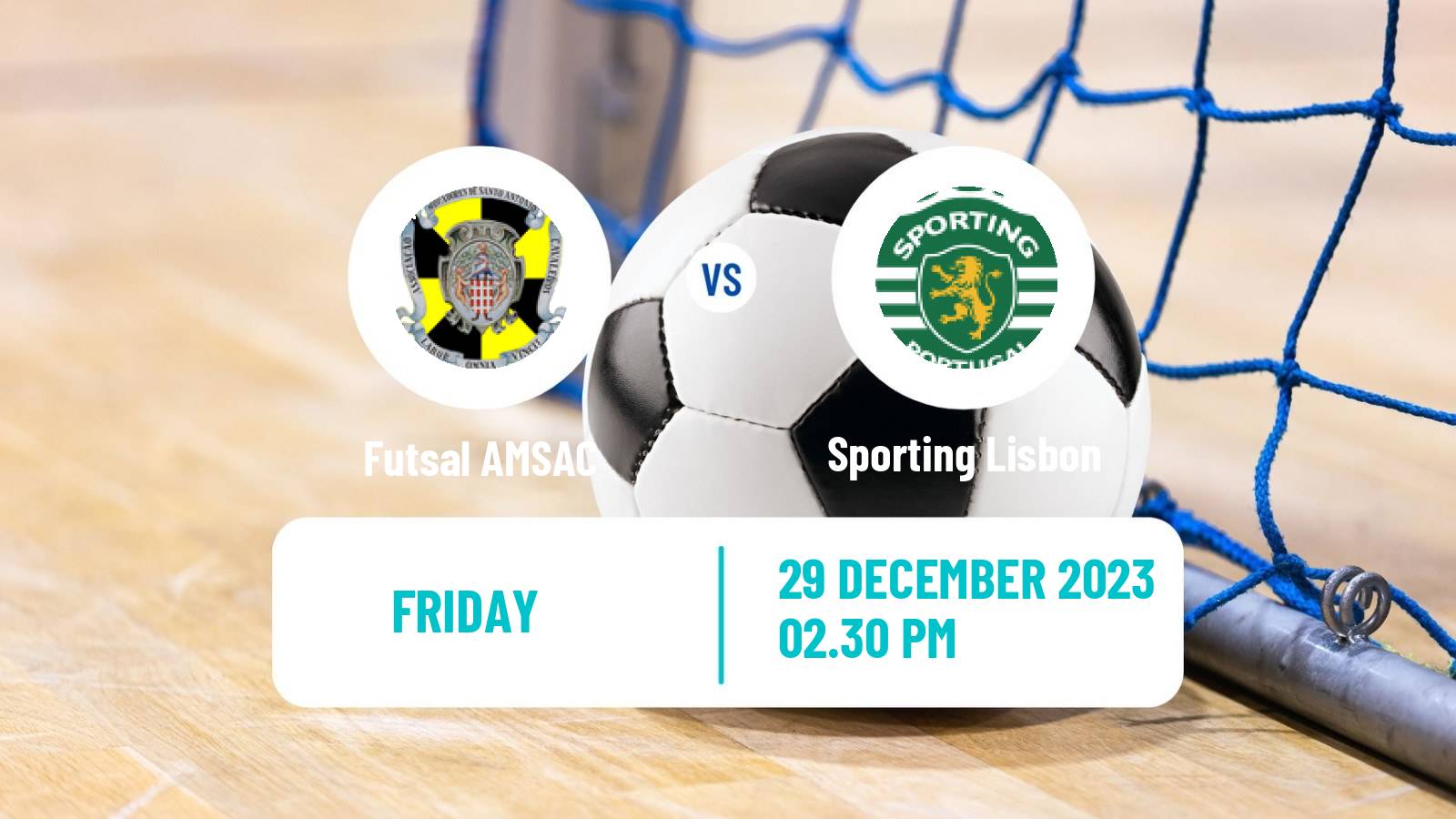 Futsal Portuguese Taca da Liga AMSAC - Sporting Lisbon