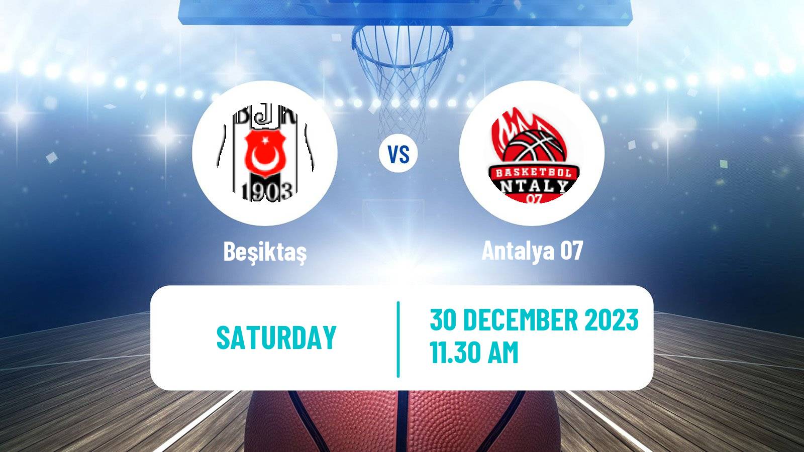 Basketball Turkish Basketball League Women Beşiktaş - Antalya 07