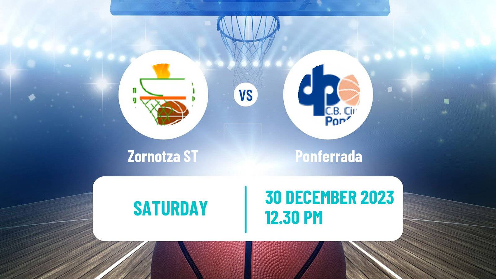 Basketball Spanish LEB Plata Zornotza ST - Ponferrada