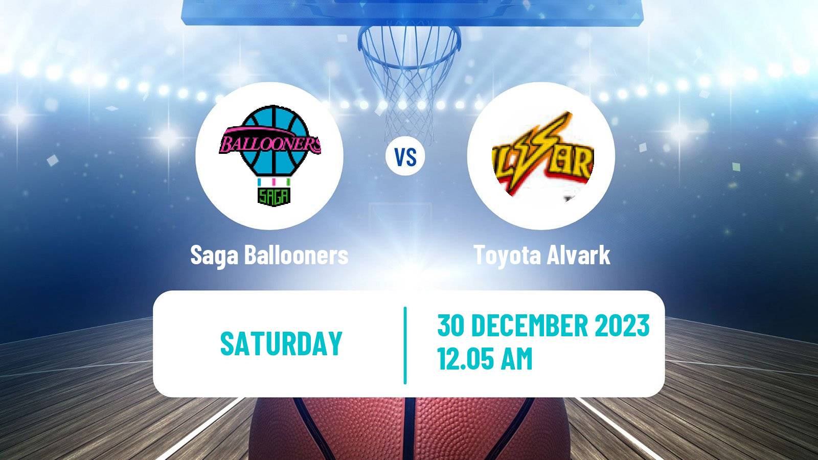 Basketball BJ League Saga Ballooners - Toyota Alvark