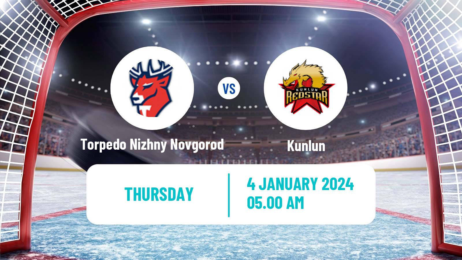 Hockey KHL Torpedo Nizhny Novgorod - Kunlun
