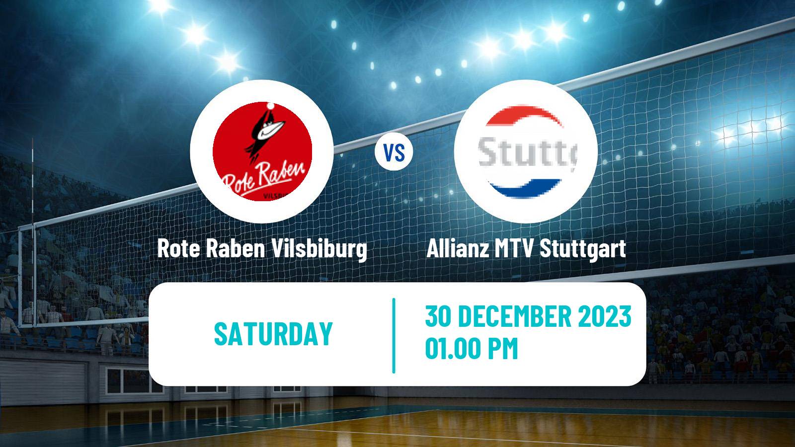 Volleyball German Bundesliga Volleyball Women Rote Raben Vilsbiburg - Allianz MTV Stuttgart