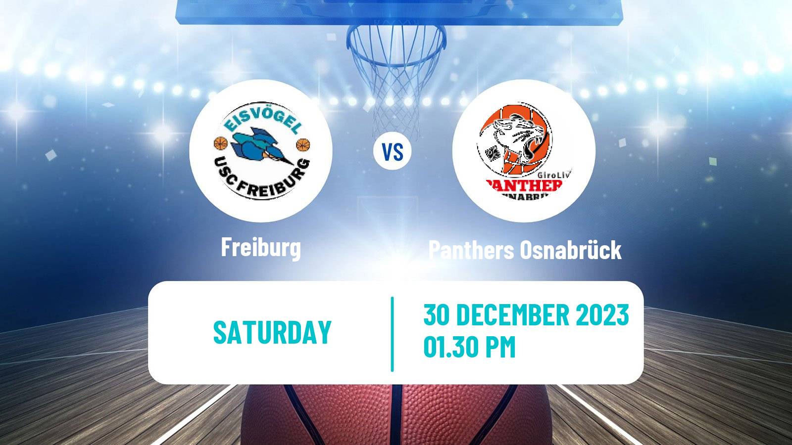 Basketball German DBBL Freiburg - Panthers Osnabrück