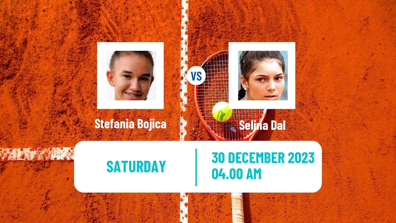 Tennis ITF W15 Monastir 44 Women Stefania Bojica - Selina Dal