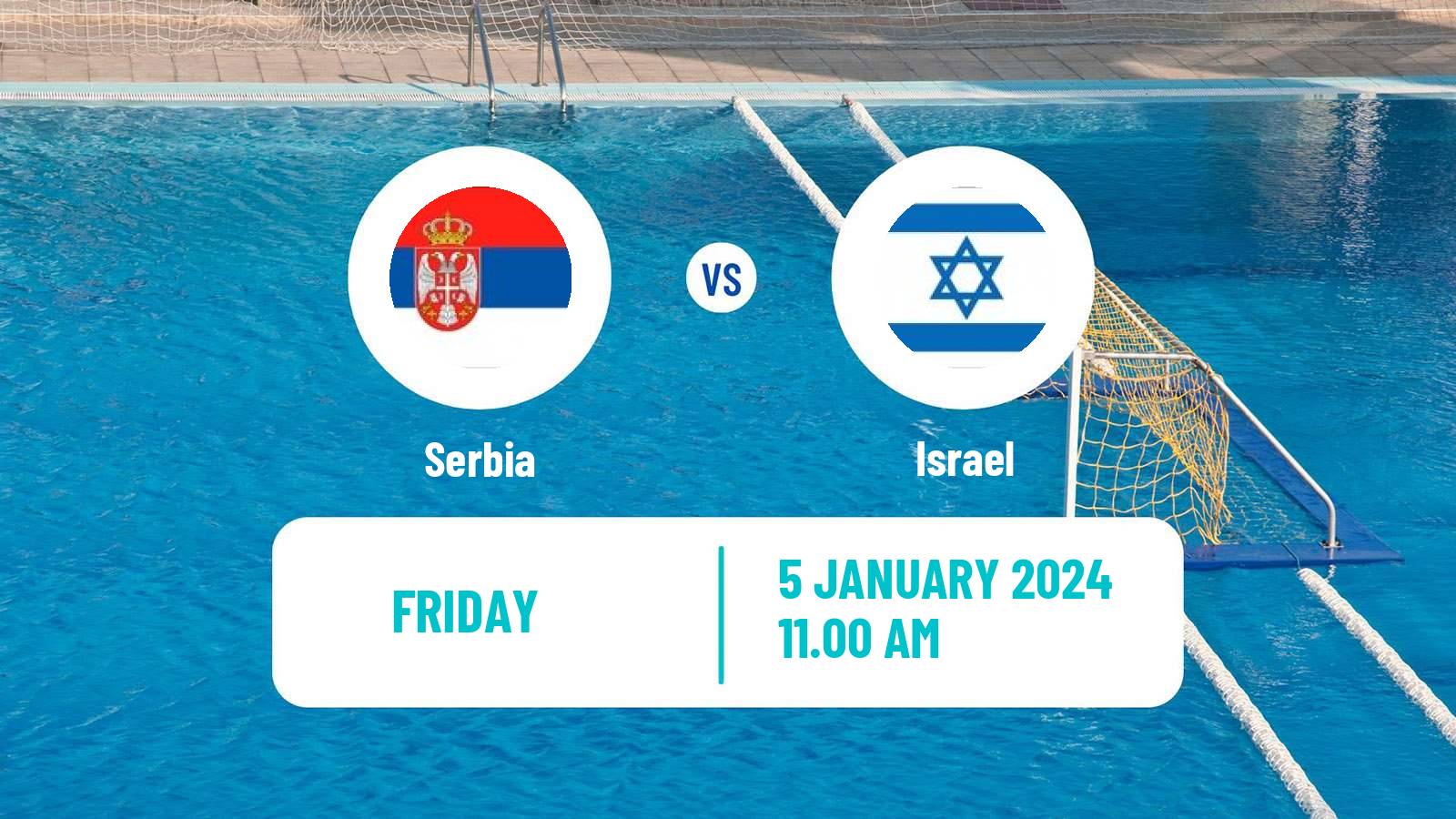 Water polo European Championship Water Polo Serbia - Israel