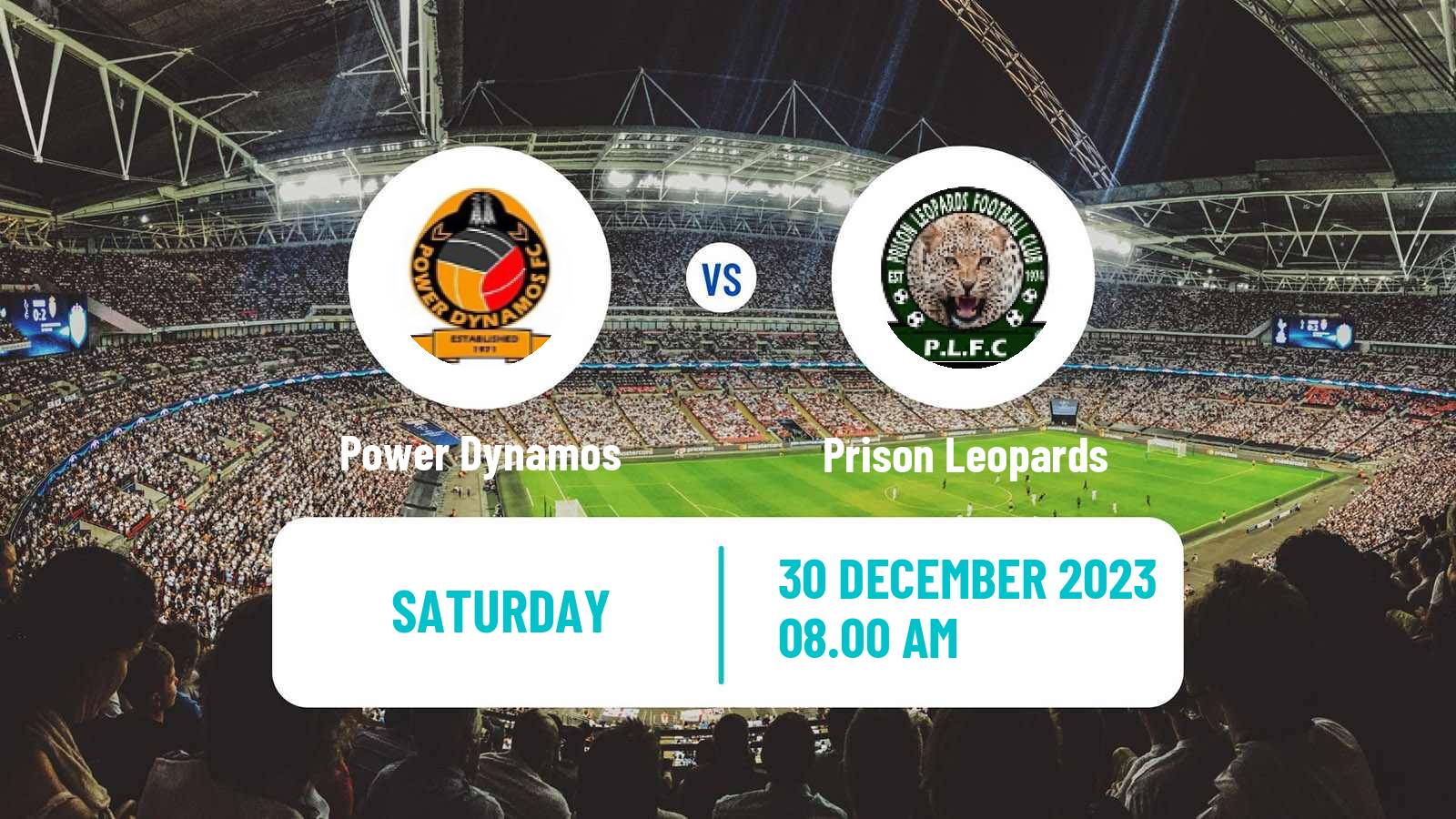 Soccer Zambian Premier League Power Dynamos - Prison Leopards
