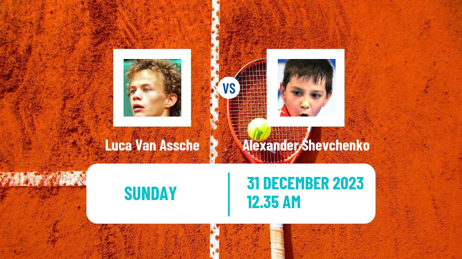 Tennis ATP Brisbane Luca Van Assche - Alexander Shevchenko