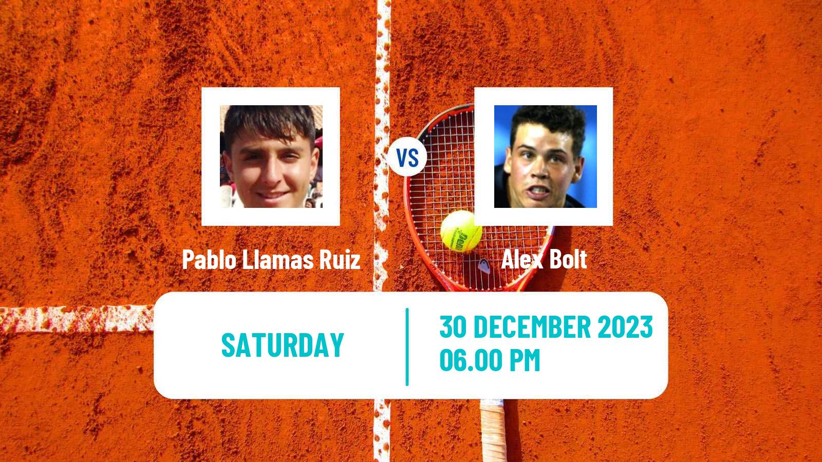 Tennis Canberra Challenger Men Pablo Llamas Ruiz - Alex Bolt