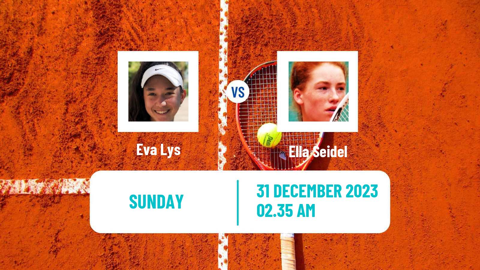 Tennis Canberra Challenger Women Eva Lys - Ella Seidel