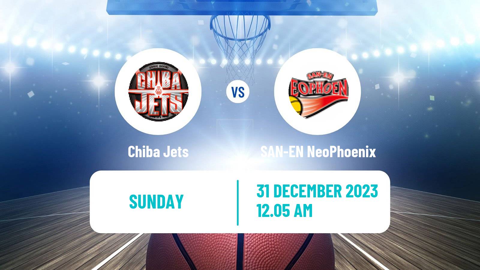 Basketball BJ League Chiba Jets - SAN-EN NeoPhoenix