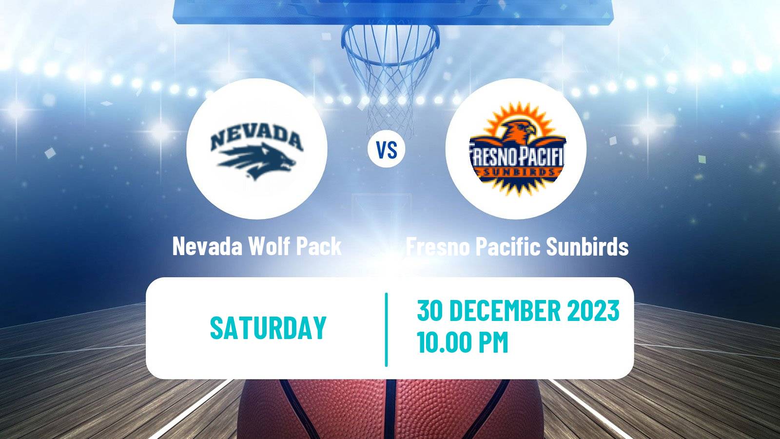 Basketball NCAA College Basketball Nevada Wolf Pack - Fresno Pacific Sunbirds