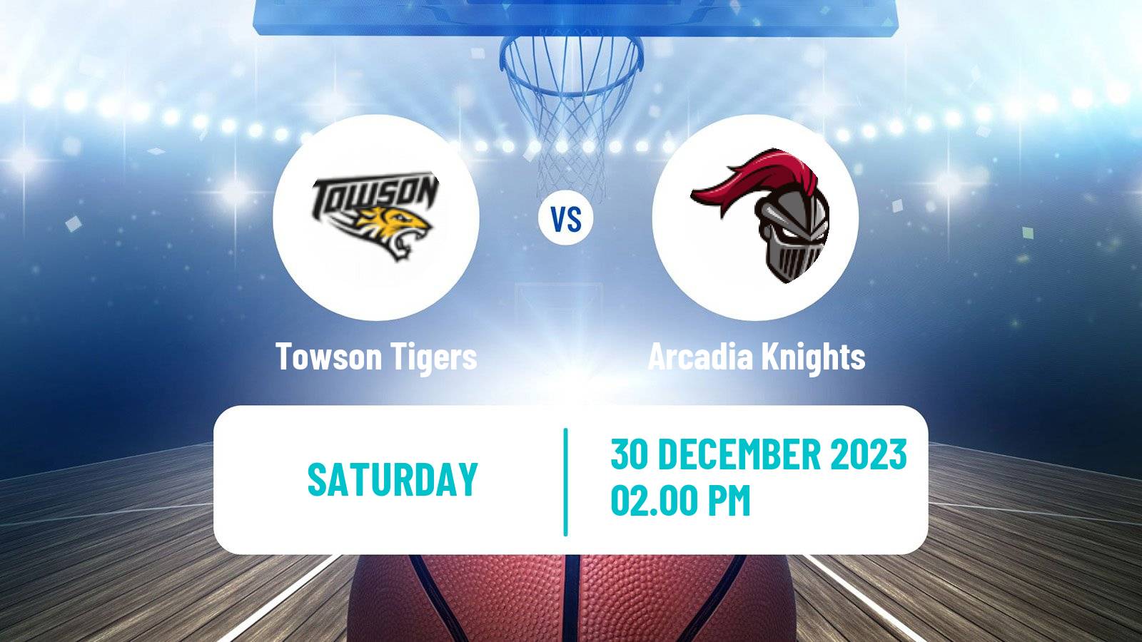 Basketball NCAA College Basketball Towson Tigers - Arcadia Knights