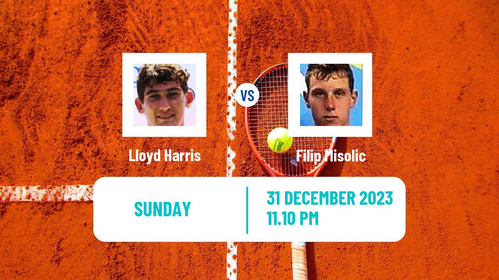Tennis Canberra Challenger Men Lloyd Harris - Filip Misolic