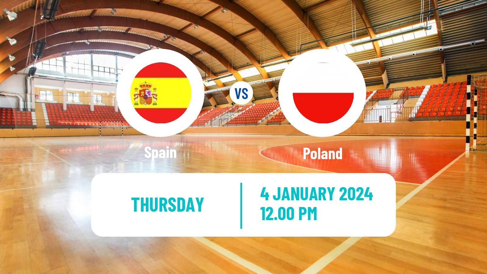 Handball Friendly International Handball Spain - Poland