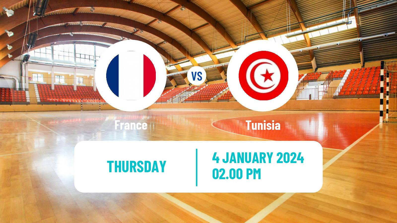 Handball Golden League Handball - France France - Tunisia