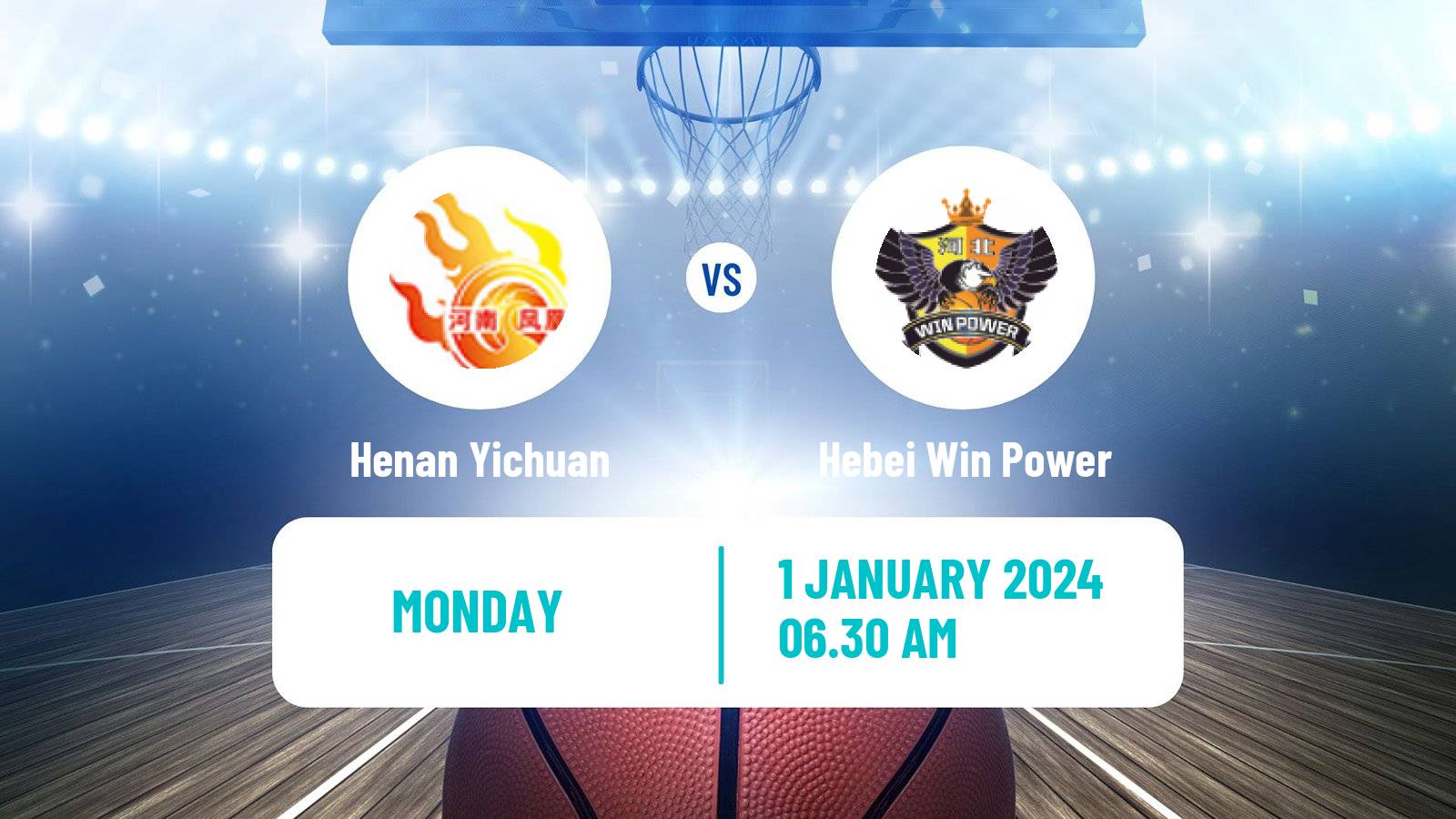 Basketball WCBA Henan Yichuan - Hebei Win Power