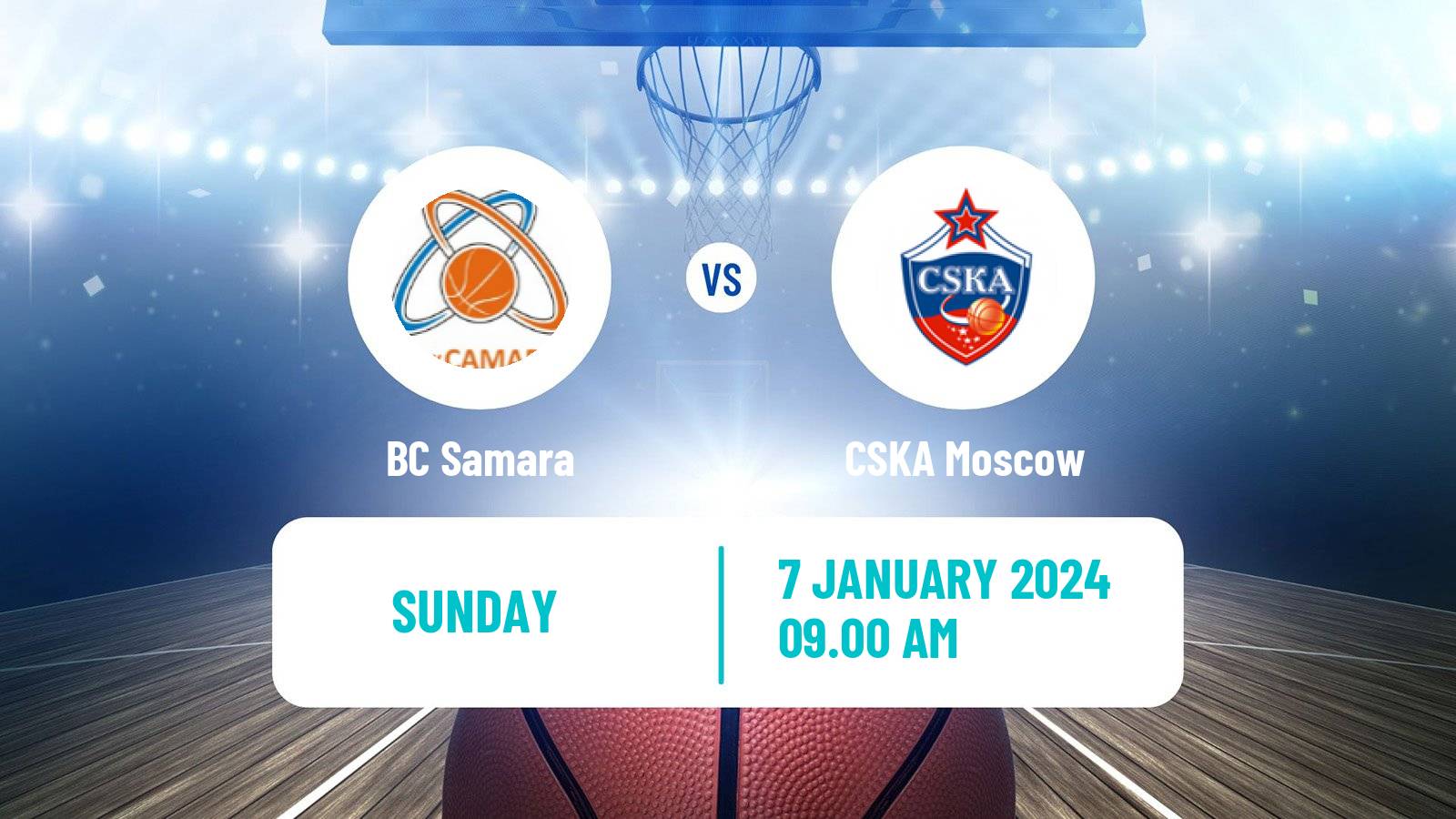 Basketball VTB United League Samara - CSKA Moscow