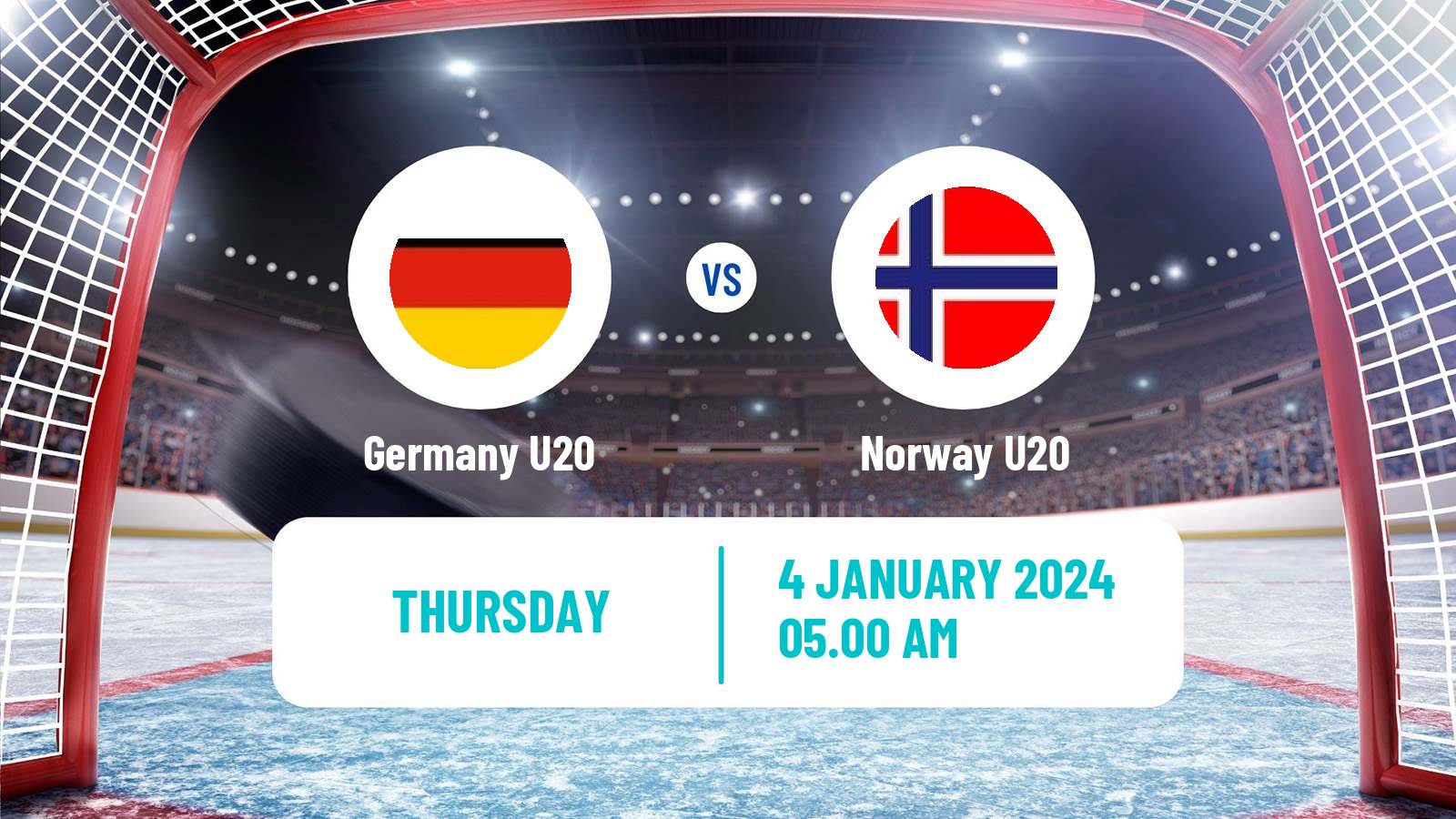 Hockey IIHF World U20 Championship Germany U20 - Norway U20